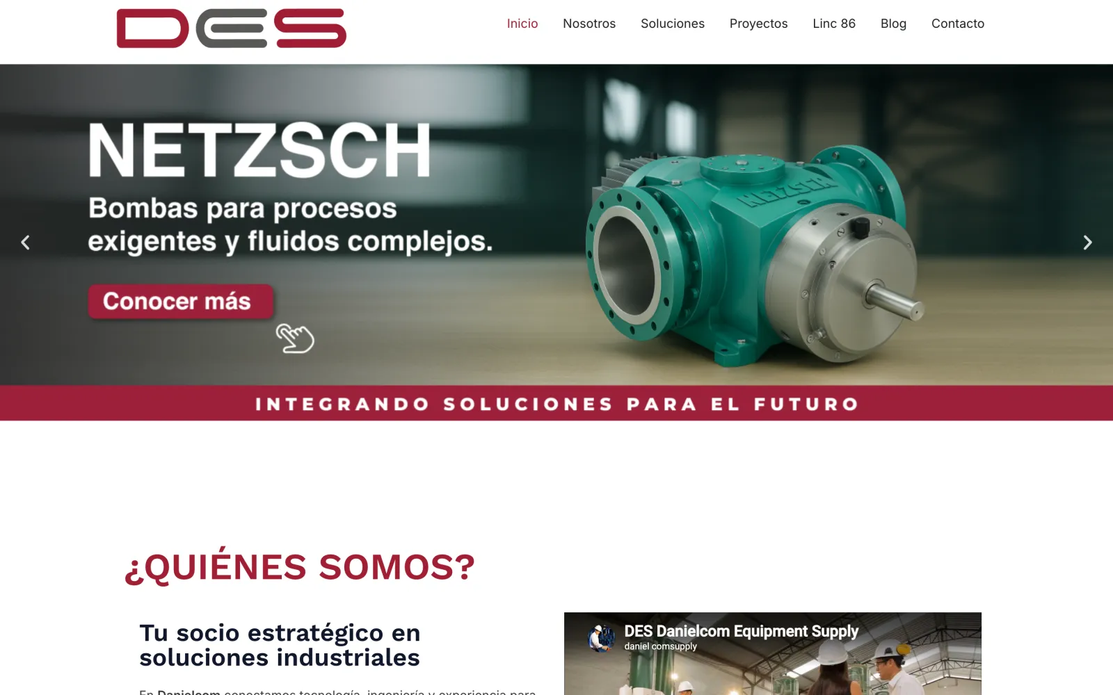 DES Danielcom website