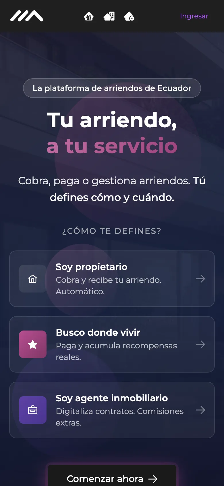 SPAZIO mobile app