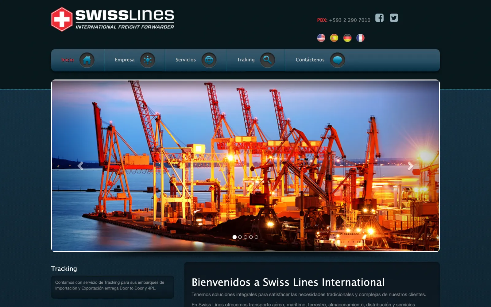 Swiss Lines website